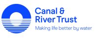 Canal & River Trust blue logo for England with strap